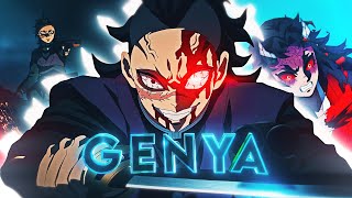 Genya Shinazugawa 😈  Demon Slayer season 3「AMVEDIT」4K [upl. by Marna]