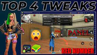 Top 4 Tweaks Will Make You Hacker 😱 New Tweaks for No RECOIL Headshots Bluestacks🔥 MsiAppPlayer [upl. by Banwell]