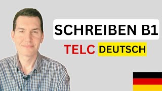 Schreiben B1  Tipps und Beispiele  TELC  Deutschprüfung [upl. by Longmire]