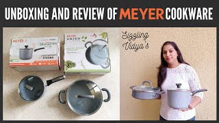 Meyer cookware  Unboxing and Review [upl. by Mariande]