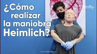 ¿Cómo realizar la Maniobra de Heimlich [upl. by Nahtnhoj]