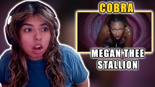 MEGAN THEE STALLION  COBRA OFFICIAL VIDEO REACTION [upl. by Raynard]