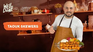 Taouk skewers or shish taouk marinade  The best chicken marinade recipe [upl. by Nnek]