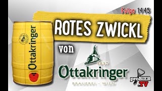 Rotes Zwickl von Ottakringer  Craft Bier Verkostung 1445 [upl. by Gillan2]