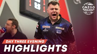 ROCKING THE PALACE  Day Three Evening Highlights  202223 Cazoo World Darts Championship [upl. by Ueik]