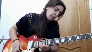 PRIMER MOVIMIENTO DESPUÉS DE LA CATARSIS Robe 1st Solo Guitar Cover by Cristina Morgado [upl. by Boggers935]