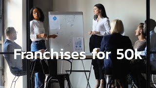 Best Franchises Under 50k  Start a business [upl. by Alenoel]