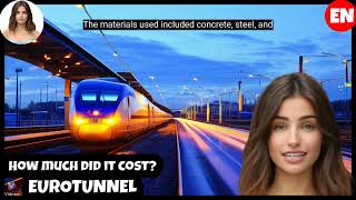 17🇬🇧 Eurotunnel in 1 Minute in English How Much Did the Construction of the Eurotunnel Cost [upl. by Ynnal]