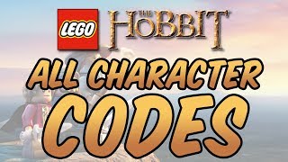 Lego The Hobbit  All Character Codes [upl. by Pammi]