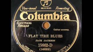 FLAT TIRE BLUES by Jack Jackson 1929 [upl. by Ricki48]