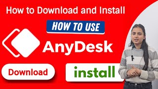 How to use AnyDesk  how to install anydesk  How to download and install AnyDesk  msexcelwire [upl. by Aihsar774]