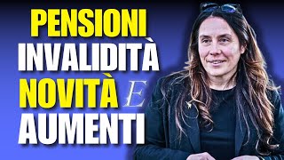 PENSIONI INVALIDITÀ NOVITÀ E AUMENTI DEL 2024 [upl. by Atinaej521]