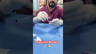 Injection Breaks 💉💊 shortvideo hospitalYoutube foryou [upl. by Uv]