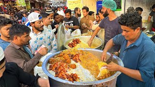 Most popular CHICKEN Biryani l Street Food Karachi Pakistan [upl. by Aron]