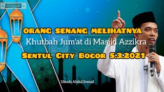 Khutbah Jumat di Masjid Azzikra Sentul City Bogor 532021 Ustadz Abdul Somad [upl. by Lever]