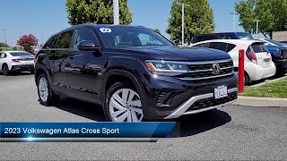 2023 Volkswagen Atlas Cross Sport 36L V6 SE wTechnology Sport Utility San Jose Sunnyvale Hayward [upl. by Noitsuj]