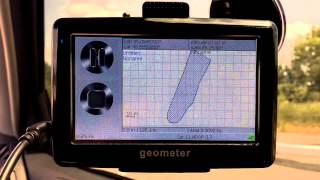 Fast measuring of agricultural fields area How GPS geometer works [upl. by Acinot]