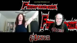 Saxon Interview With Nibbs Carter Pt1 2022 [upl. by Atterahs]