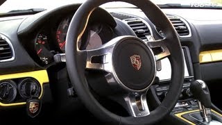 2013 Porsche Cayman S  INTERIOR [upl. by Beare]