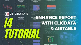 ClicData i4 Tutorial – Enhanced Project Report With Airtable amp ClicData [upl. by Gnep720]