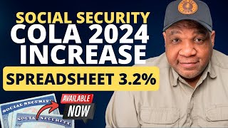 GOOD NEWS 2024 COLA Forecast  NEW Spreadsheet Show Increase To Social Security [upl. by Keeton]