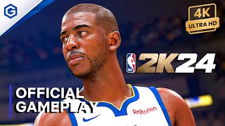 NBA 2K24 PS5 GAMEPLAY  WARRIORS vs SUNS 4K UHD [upl. by Billye]