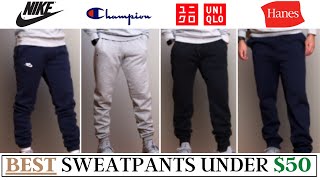 6 Best Sweatpants Under 50 [upl. by Rubio181]