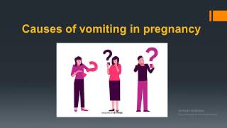 Hyperemesis Gravidarum [upl. by Annalee]