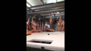 Schweine Zerlegen 2018 Fleisch Germany [upl. by Ful]