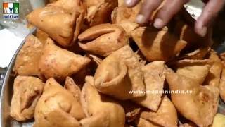 Easy Samosa Recipe  Indian Samosa Recipe  Vegetable Samosa street food [upl. by Aliekahs702]