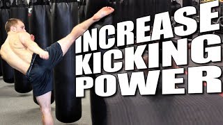 3 Exercises to Increase Kicking Power [upl. by Eerized]