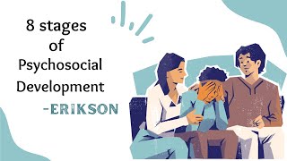 Eriksons Theory of Psychosocial Development in hindi [upl. by Clorinde]