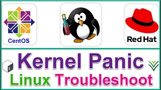 Linux Kernel Panic Error Troubleshoot using GRUB Prompt Linux kernel panic error not syncing [upl. by Marcus727]