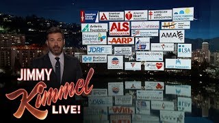 Round 3 of Jimmy Kimmel’s Health Care Battle [upl. by Eerhs]