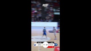 Keevan Veinot with 23 Points vs Union MonsHainaut [upl. by Enenej]