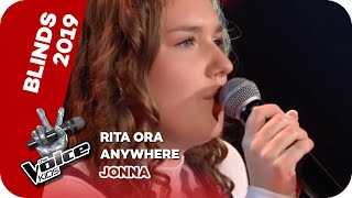 Rita Ora  Anywhere Jonna  Blind Audition  The Voice Kids 2019  SAT1 [upl. by Mohr174]