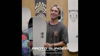 2024 Mens Proto Slinger Snowboard  Never Summer Industries [upl. by Dronel]