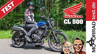 Honda CL 500  Test des günstigen A2 Scramblers von Honda [upl. by Aleahc]