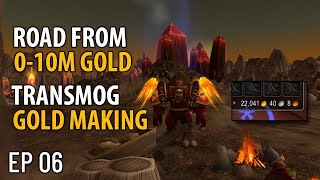 Road From 010M Gold In Transmog Items In Shadowlands WoW Gold Farming Challenge Ep 06 [upl. by Buyse]