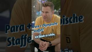 Staffelübergabe zwischen Olympischen Spielen und Paralympics  Sportschau [upl. by Haceber385]