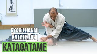 Gyaku Hanmi Katate tori Katagatame [upl. by Sisto174]