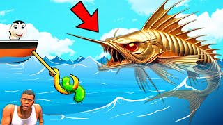 SHINCHAN CATCH MAW SHARK and SWORDFISH and SECRET FISH in CAT GOES FISHING with CHOP [upl. by Asiil138]