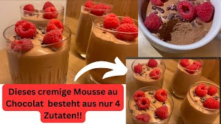 Das beste und luftigste ketogene Mousse au Chocolat [upl. by Onairotciv]