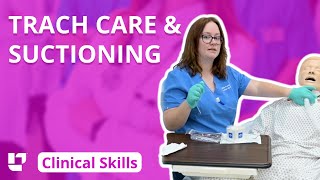 Tracheostomy Care and Suctioning  Clinical Nursing Skills LevelUpRN​ [upl. by Brietta]