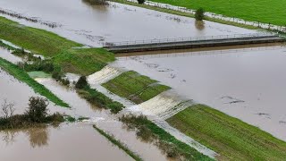 Flooding in Lincolnshire Wainfleet [upl. by Akeihsal759]