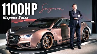 Hispano Suiza Carmen Sagrera Revealed With 1100 Horsepower [upl. by Emoreg]