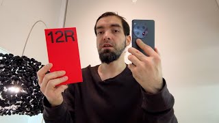 Unboxing OnePlus 12R preț sub 3000 lei cu baterie de 5500 mAh și cadou căști premium [upl. by Donnie]