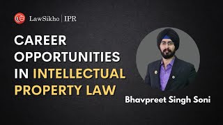 Career opportunities in Intellectual Property Law amp Job Prospects  in Hindi  LawSikho IPR [upl. by Morgan198]