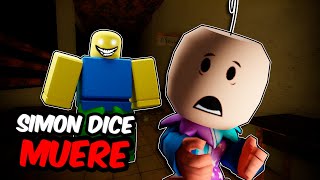 SIMON DICE se volvió muy ATERRADOR en ROBLOX [upl. by Tevlev]