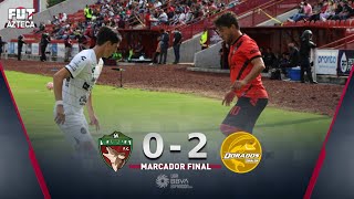 Resumen  Tlaxcala vs Dorados  Liga BBVA Expansión MX  Jornada 2 [upl. by Marelda420]